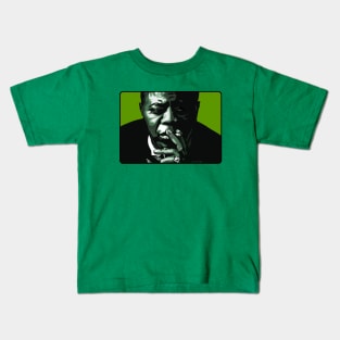 Satchmo-Warhol-styled design Kids T-Shirt